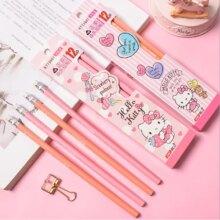 Hello Kitty Cartoon Style Wooden Pencils Hello Kitty Cartoon Style Wooden Pencils