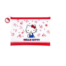 Stationery Hello Kitty Transparent Zipper A4 File Bag Stationery Hello Kitty Transparent Zipper A4 File Bag