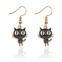Kawaii Cat Cartoon Earrings For Women Kawaii Cat Cartoon Earrings For Women