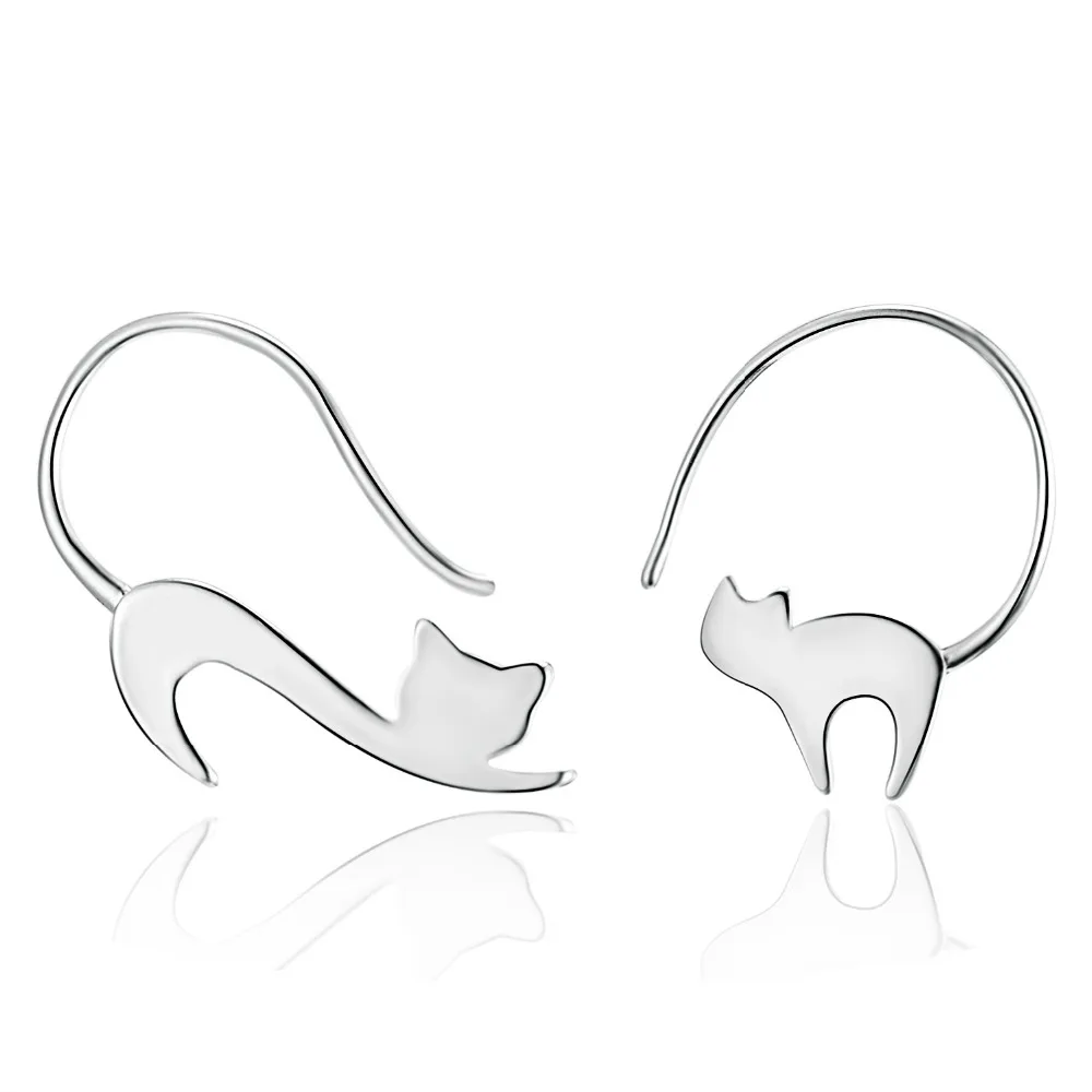 Multiple Style Cat Cartoon Alloy Stud Earring For Women Multiple Style Cat Cartoon Alloy Stud Earring For Women