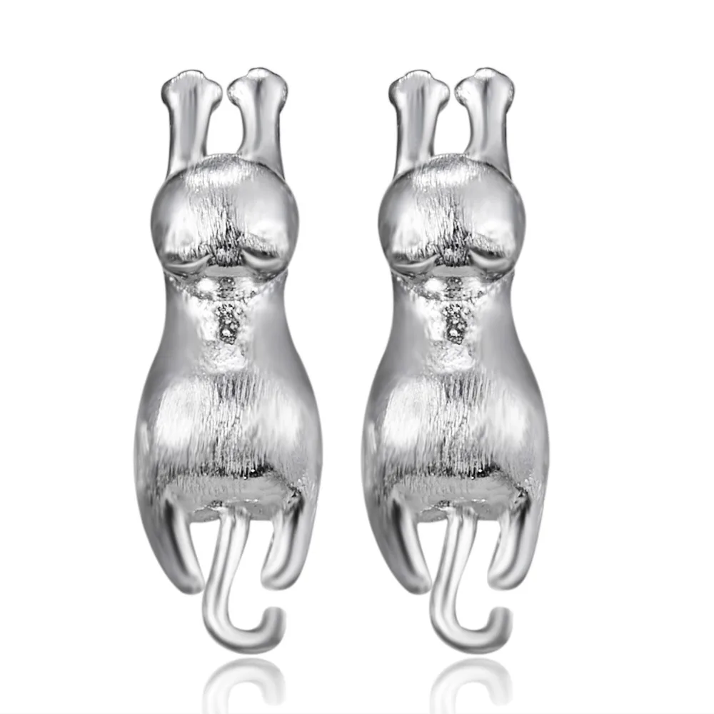 Multiple Style Cat Cartoon Alloy Stud Earring For Women Multiple Style Cat Cartoon Alloy Stud Earring For Women