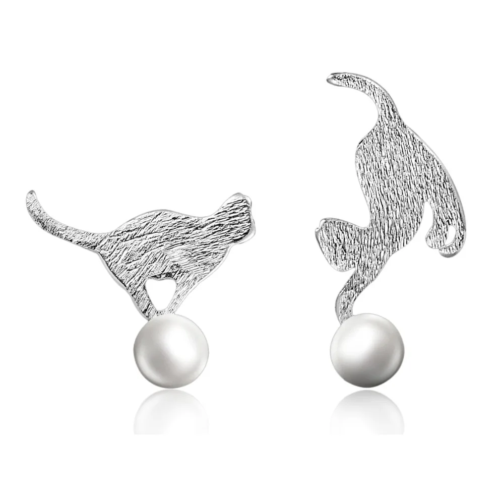 Multiple Style Cat Cartoon Alloy Stud Earring For Women Multiple Style Cat Cartoon Alloy Stud Earring For Women