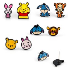 Piglet Eeyore Tigger Anime Stud Earrings For Women Piglet Eeyore Tigger Anime Stud Earrings For Women