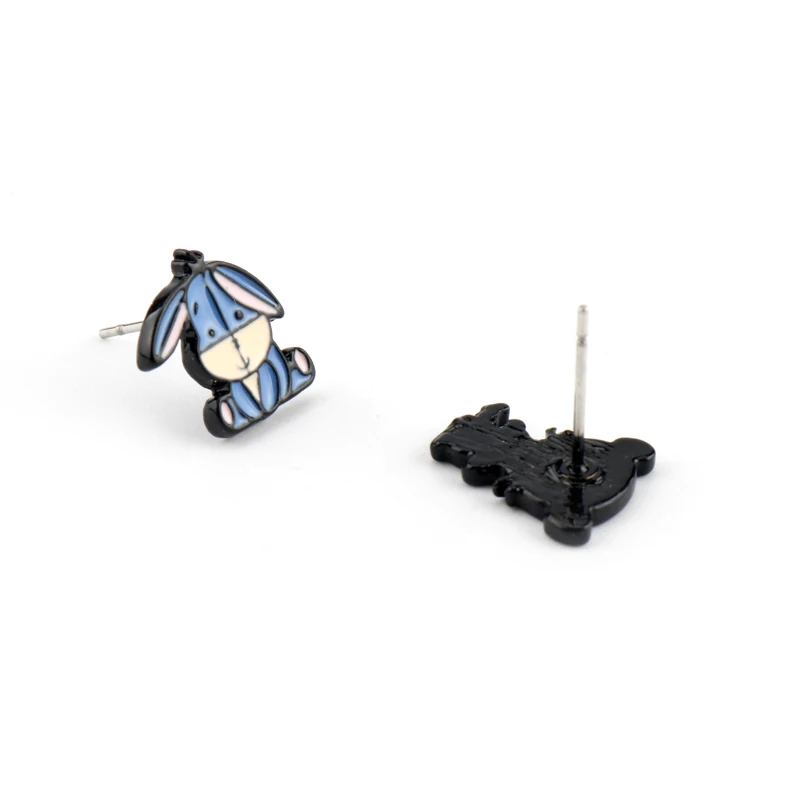 Piglet Eeyore Tigger Anime Stud Earrings For Women Piglet Eeyore Tigger Anime Stud Earrings For Women