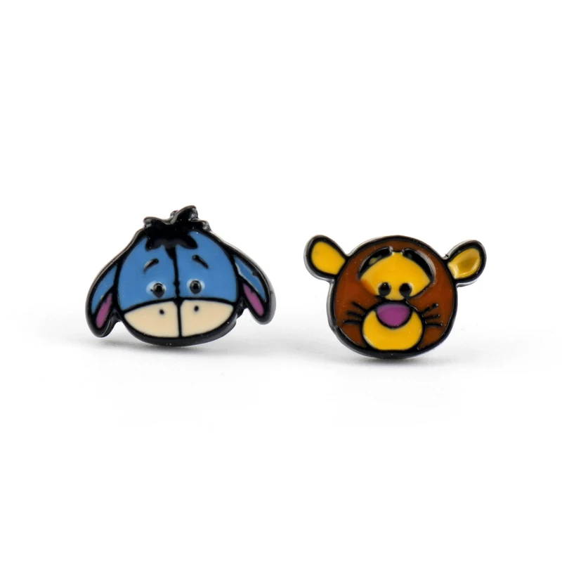 Piglet Eeyore Tigger Anime Stud Earrings For Women Piglet Eeyore Tigger Anime Stud Earrings For Women