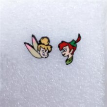 Peter Pan Wendy Tinker Bell Cartoon Stud Earrings For Women Peter Pan Wendy Tinker Bell Cartoon Stud Earrings For Women