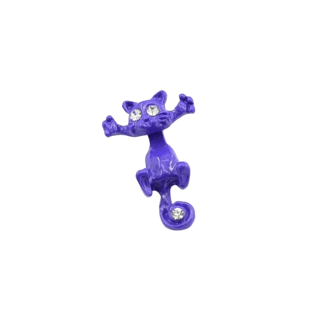 Cat Kitten Cartoon Stylish Stud Earrings