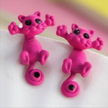 Cat Kitten Cartoon Stylish Stud Earrings Cat Kitten Cartoon Stylish Stud Earrings