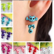Cat Kitten Cartoon Stylish Stud Earrings Cat Kitten Cartoon Stylish Stud Earrings