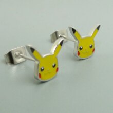 Anime Pikachu Stainless Steel Stud For Women Anime Pikachu Stainless Steel Stud For Women