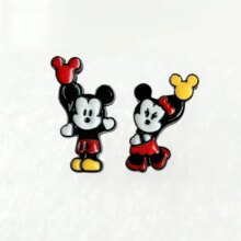 Mickey Minnie Mouse And Donald Duck Anime Small Earrings Mickey Minnie Mouse And Donald Duck Anime Small Earrings
