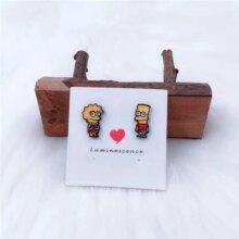 The Simpsons Cartoon Earrings For Women The Simpsons Cartoon Earrings For Women