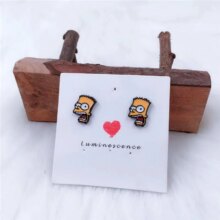 The Simpsons Cartoon Earrings For Women The Simpsons Cartoon Earrings For Women