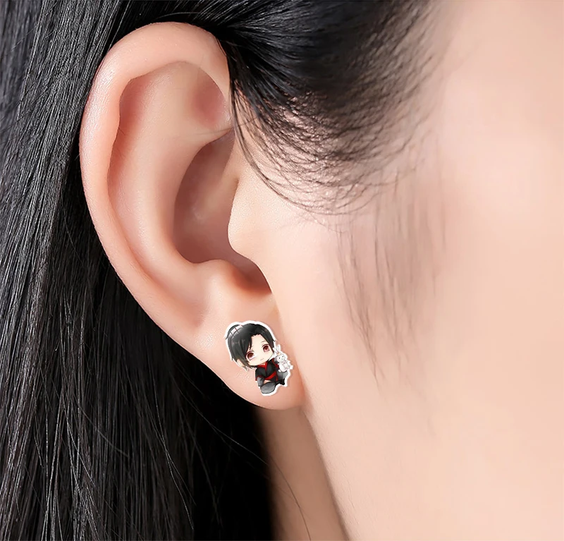 Pineapple Snails Starfish Shrinky Dinks Acrylic Cartoon Earrings