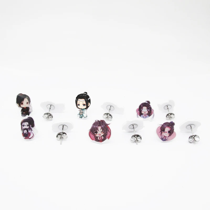 Pineapple Snails Starfish Shrinky Dinks Acrylic Cartoon Earrings