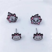 The Aristocats Anime Fashion Stud Earrings For Women The Aristocats Anime Fashion Stud Earrings For Women