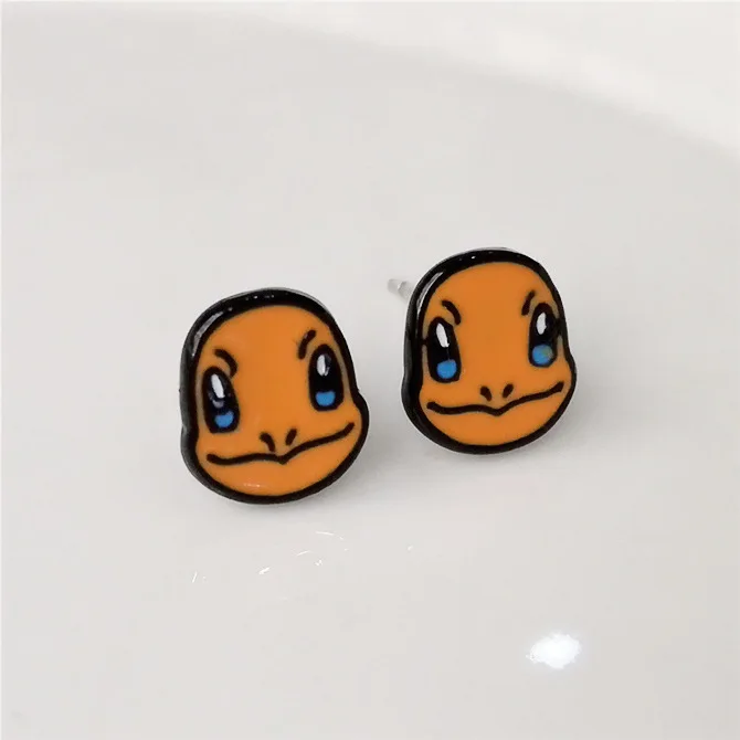 Pokemon Poke Ball Anime Alloy Stud Earrings Pokemon Poke Ball Anime Alloy Stud Earrings