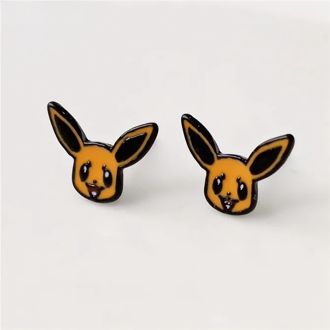 Pokemon Poke Ball Anime Alloy Stud Earrings Pokemon Poke Ball Anime Alloy Stud Earrings