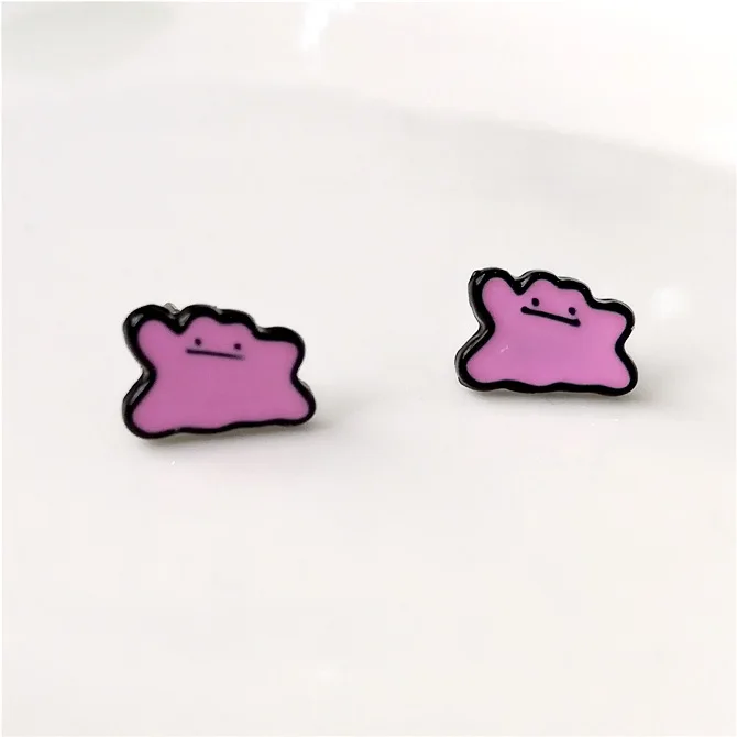 Pokemon Poke Ball Anime Alloy Stud Earrings Pokemon Poke Ball Anime Alloy Stud Earrings