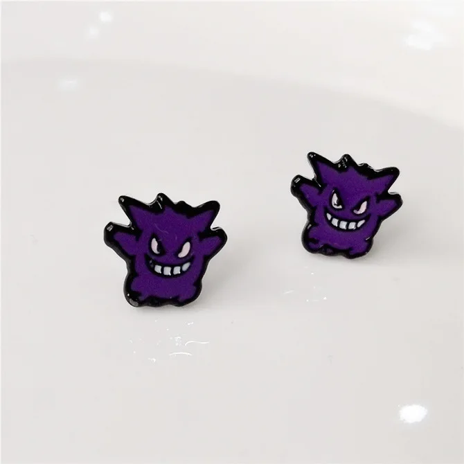 Pokemon Poke Ball Anime Alloy Stud Earrings Pokemon Poke Ball Anime Alloy Stud Earrings