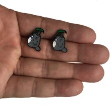 My Neighbor Totoro Enamel Earrings My Neighbor Totoro Enamel Earrings