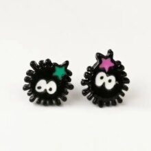 My Neighbor Totoro Cartoon Alloy Enamel Earrings My Neighbor Totoro Cartoon Alloy Enamel Earrings