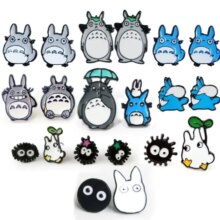 My Neighbor Totoro Cartoon Alloy Enamel Earrings My Neighbor Totoro Cartoon Alloy Enamel Earrings