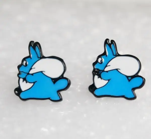 My Neighbor Totoro Cartoon Alloy Enamel Earrings