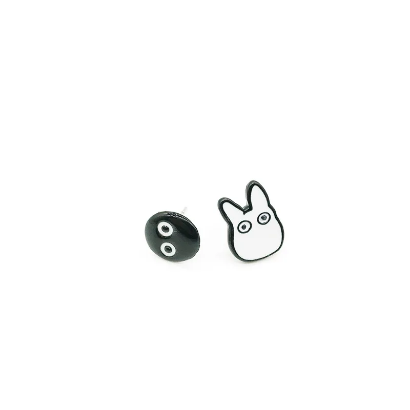 Hayao Miyazaki Totoro Anime Enamel Earrings For Women
