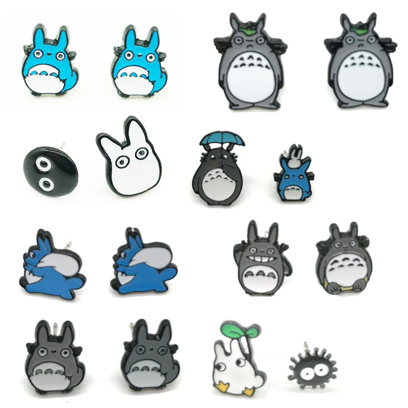 My Neighbor Totoro Anime Stud Earring For Women