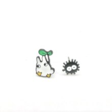 My Neighbor Totoro Anime Stud Earring For Women My Neighbor Totoro Anime Stud Earring For Women