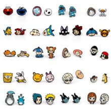 Anime Spirited Away Totoro Princess Kiki Mermaid Stud Earring Anime Spirited Away Totoro Princess Kiki Mermaid Stud Earring