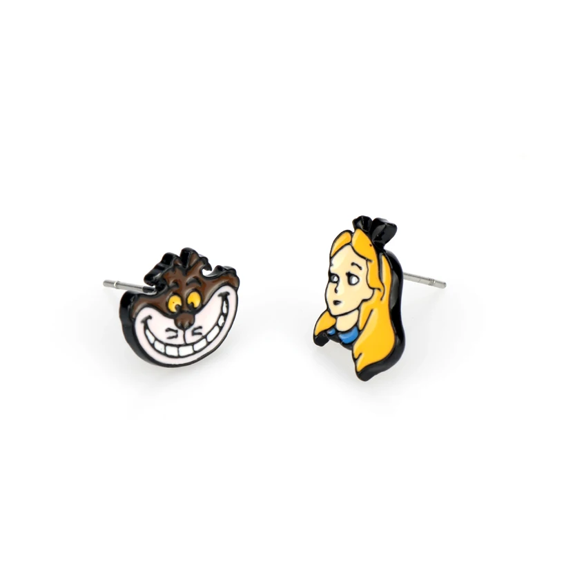 Anime Spirited Away Totoro Princess Kiki Mermaid Stud Earring Anime Spirited Away Totoro Princess Kiki Mermaid Stud Earring