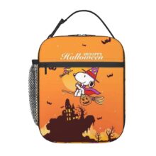 Kawaii Cartoon Snoopy Halloween Insulated Lunch Bag Kawaii Cartoon Snoopy Halloween Insulated Lunch Bag