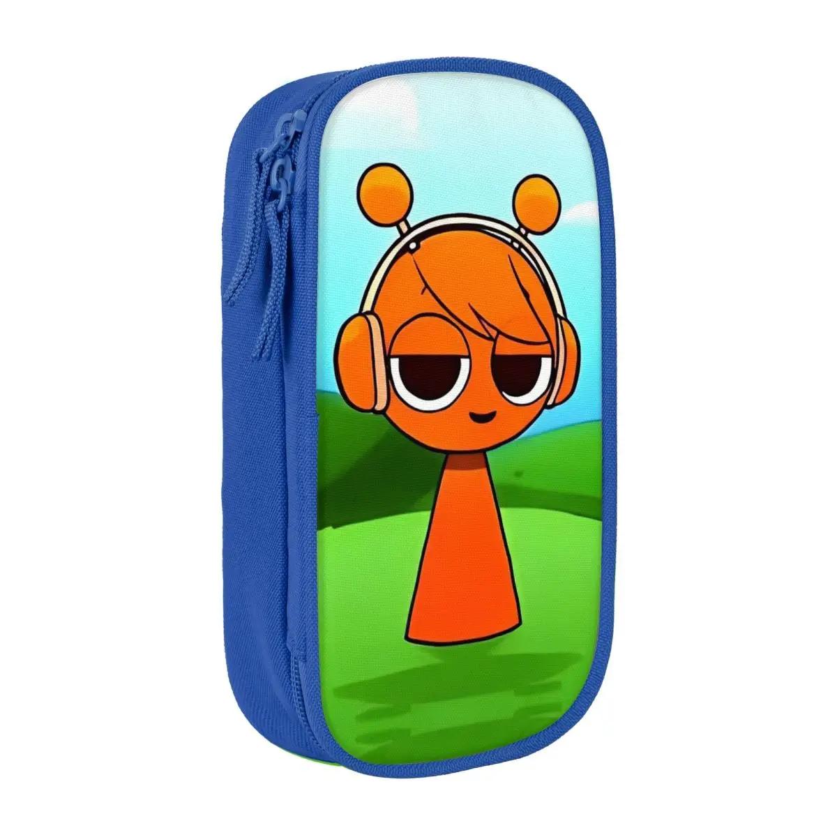 Kawaii Cartoon Sprunki Oren Pencil Case Kawaii Cartoon Sprunki Oren Pencil Case