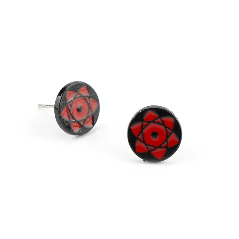 Totoro Kiki Luffy Naruto Cartoon Enamel Stud Earring