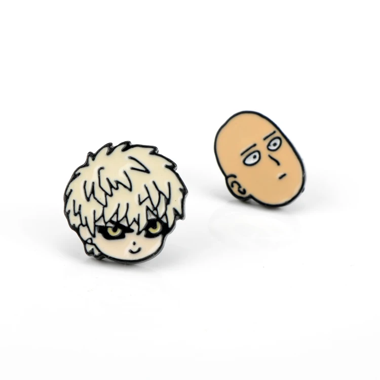 Totoro Kiki Luffy Naruto Cartoon Enamel Stud Earring