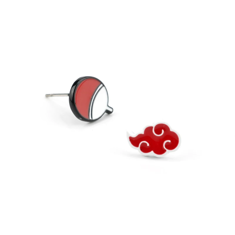 Totoro Kiki Luffy Naruto Cartoon Enamel Stud Earring