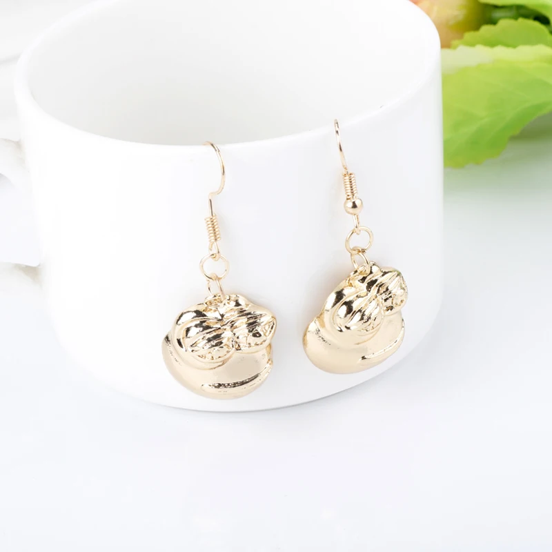 Totoro Naruto Love Bear Jiji One Punch-Man Anime Stud Earrings For Women Totoro Naruto Love Bear Jiji One Punch-Man Anime Stud Earrings For Women