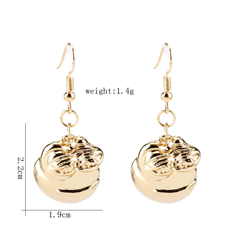 Totoro Naruto Love Bear Jiji One Punch-Man Anime Stud Earrings For Women Totoro Naruto Love Bear Jiji One Punch-Man Anime Stud Earrings For Women