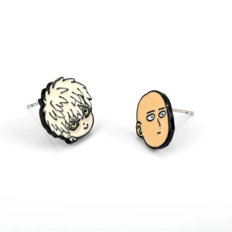 One Punch-Man Naruto Totoro Anime Stud Earrings