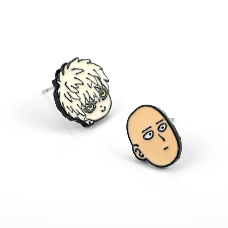 One Punch-Man Naruto Totoro Anime Stud Earrings