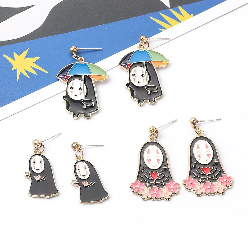 Spirited Away Ghost Cartoon Earring Spirited Away Ghost Cartoon Earring