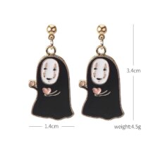 Spirited Away Ghost Cartoon Earring Spirited Away Ghost Cartoon Earring