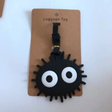 Spirited Away Dusty Black Ball PVC Portable Luggage Tag Spirited Away Dusty Black Ball PVC Portable Luggage Tag
