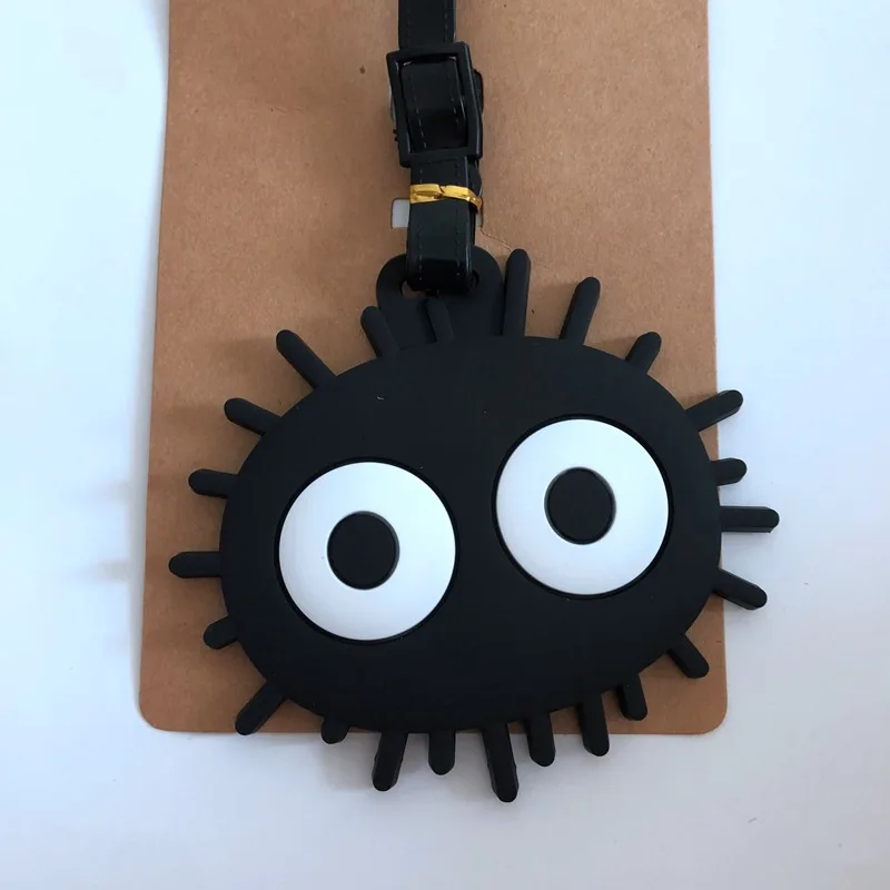 Spirited Away Dusty Black Ball PVC Portable Luggage Tag