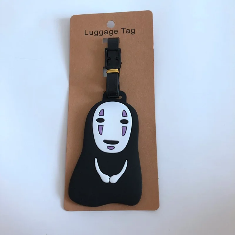 Spirited Away Dusty Black Ball PVC Portable Luggage Tag