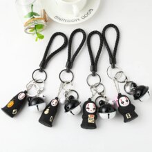 Spirited Away Kaonashi No Face Anime Keychain Spirited Away Kaonashi No Face Anime Keychain