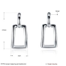 Spirited Away Geometric Silver Simple Trend Studs For Women Spirited Away Geometric Silver Simple Trend Studs For Women