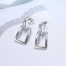 Spirited Away Geometric Silver Simple Trend Studs For Women Spirited Away Geometric Silver Simple Trend Studs For Women